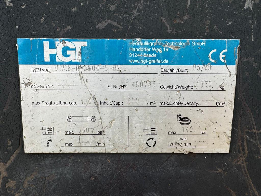 HGT 5 Tyne Grapple MT3.6-B-0600-5-HG