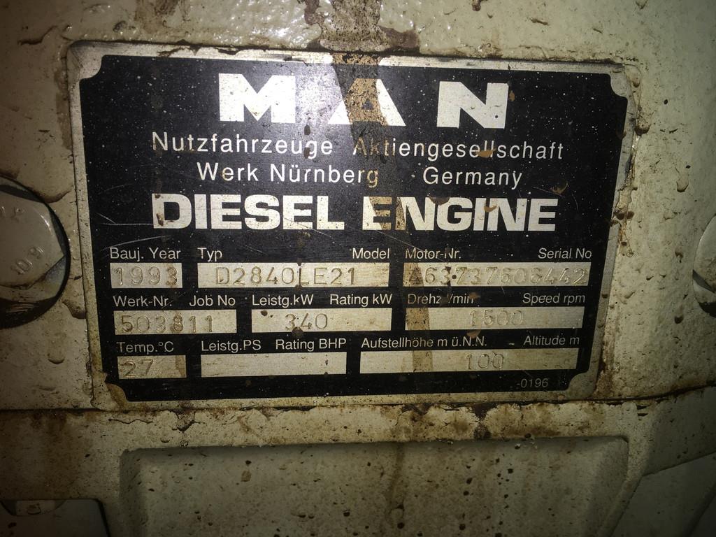 MAN D2840-LE21 USED