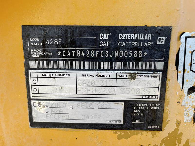 CAT 428 F