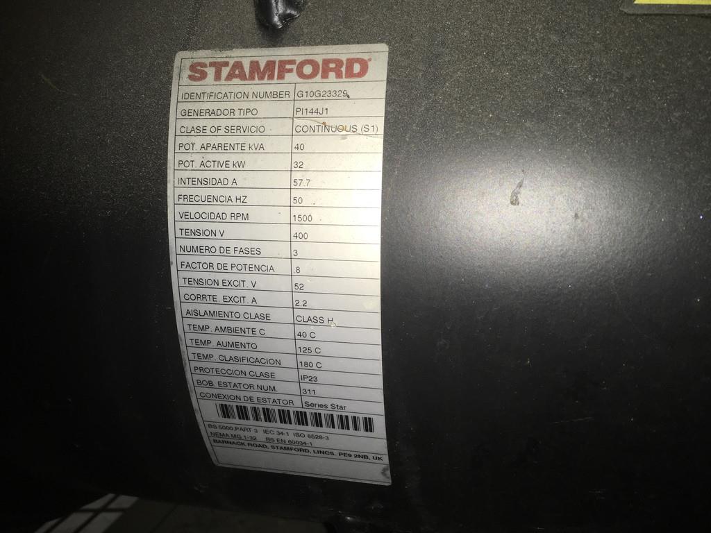 Deutz BF4L2011 GENERATOR 40KVA NEW