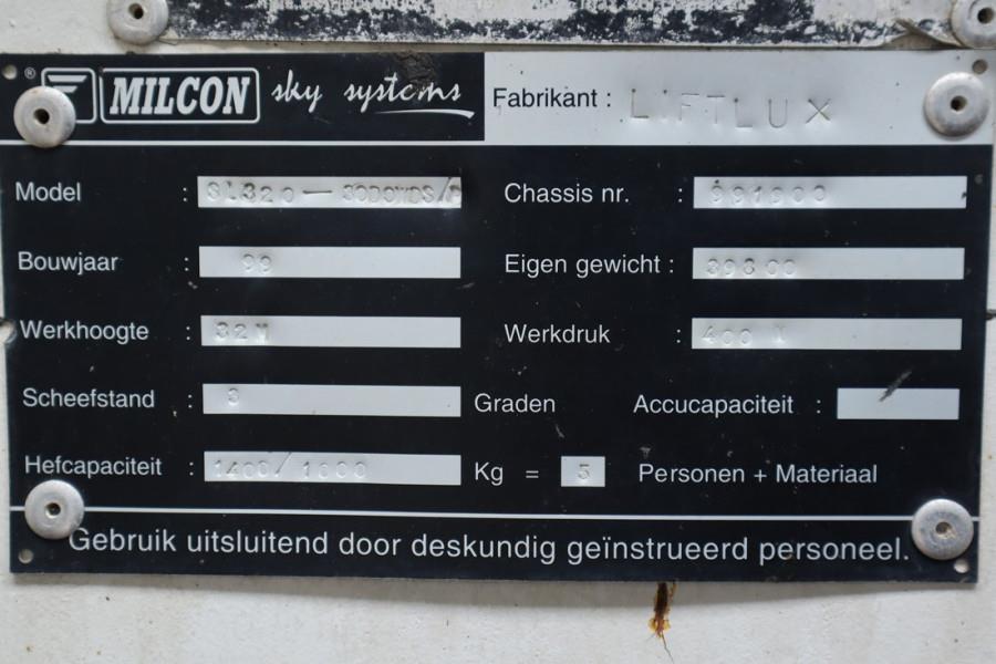 Liftlux SL320-30DS Diesel, 4x4 Drive, 34m Working Height,