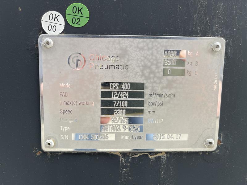 Chicago Pneumatic CPS 400