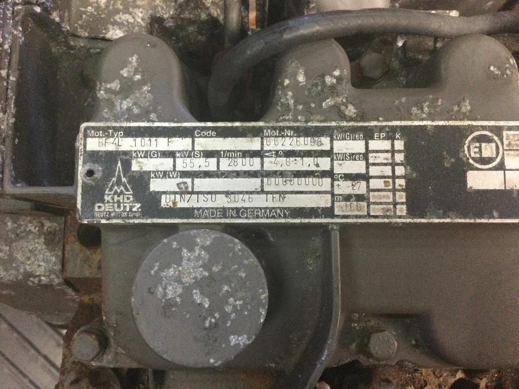 Deutz BF4L1011F USED