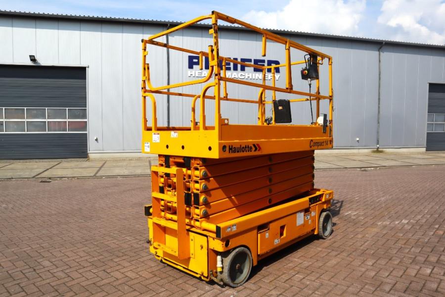 Haulotte Compact 14 Electric, 14m Working Height, 350kg Cap