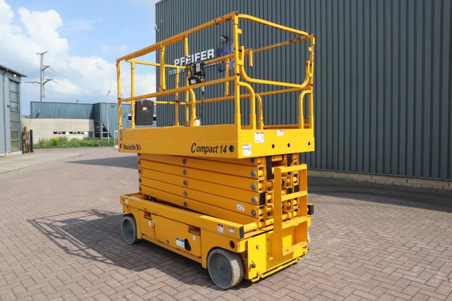 Haulotte Compact 14 Electric, 14m Working Height, 350kg Cap