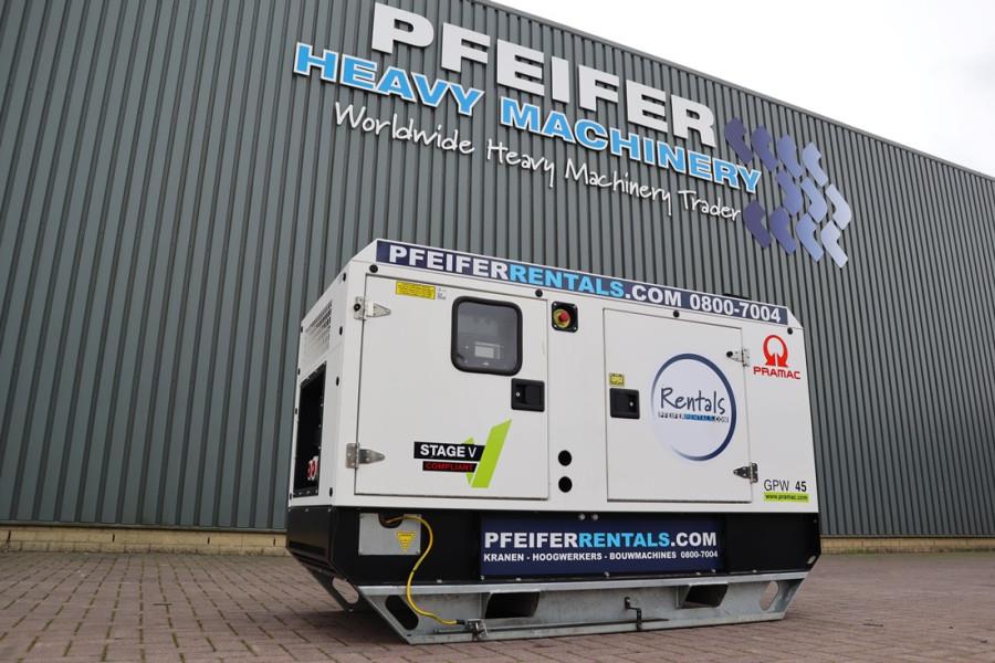 Pramac GPW45Y/FS5 Valid inspection, *Guarantee! Diesel, 4