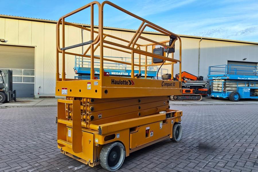Haulotte Compact 10 Electric, 10m Working Height, 450kg Cap