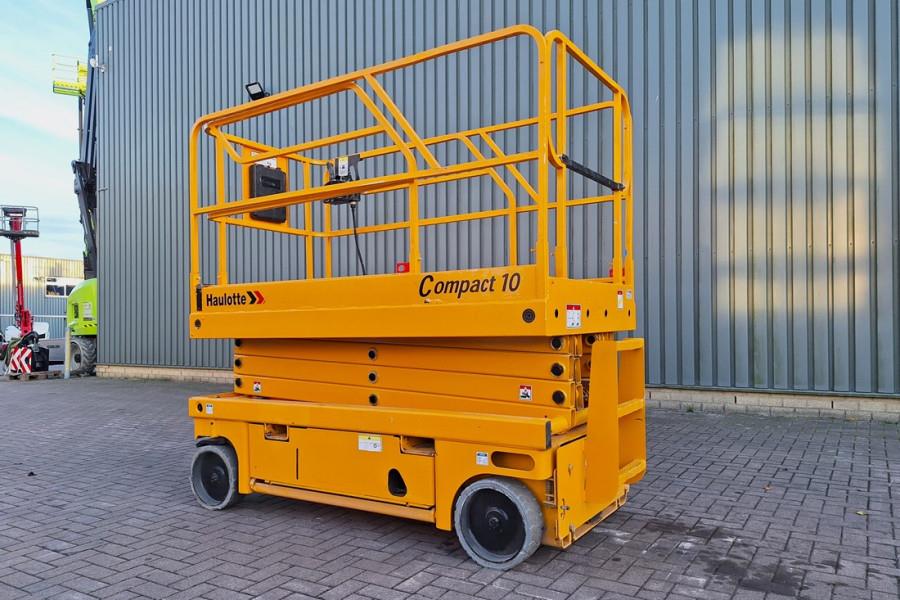 Haulotte Compact 10 Electric, 10m Working Height, 450kg Cap