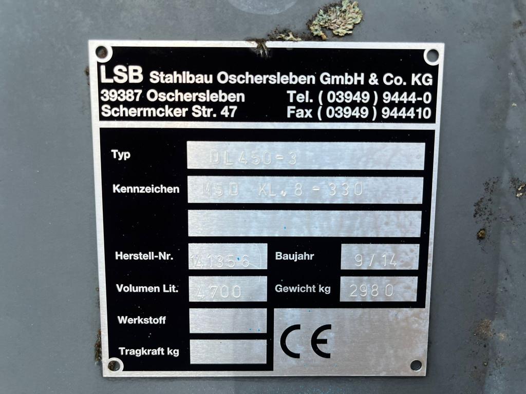 Doosan Bucket DL450-3 4700 l