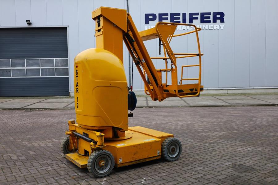 Haulotte STAR 12 Electric, 12m Working Height, 3m Reach, 21