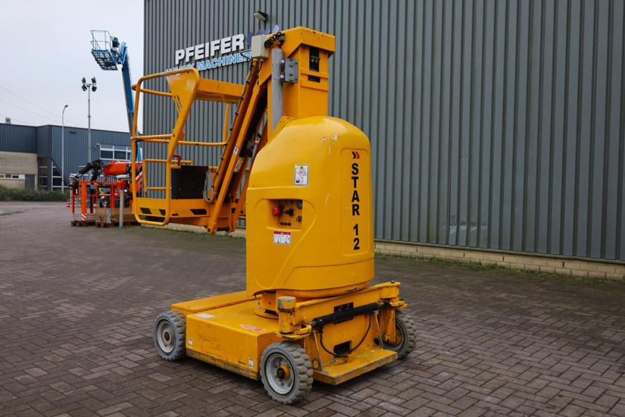 Haulotte STAR 12 Electric, 12m Working Height, 3m Reach, 21