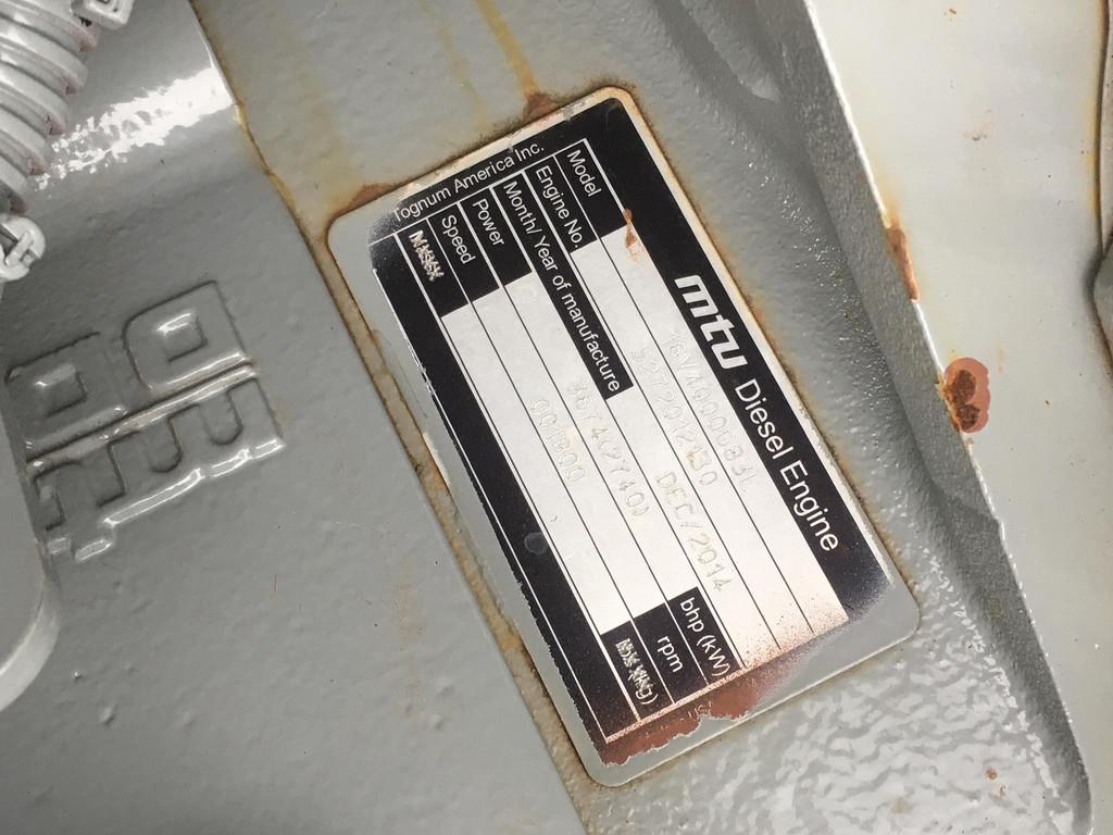 MTU 16V4000G83L USED