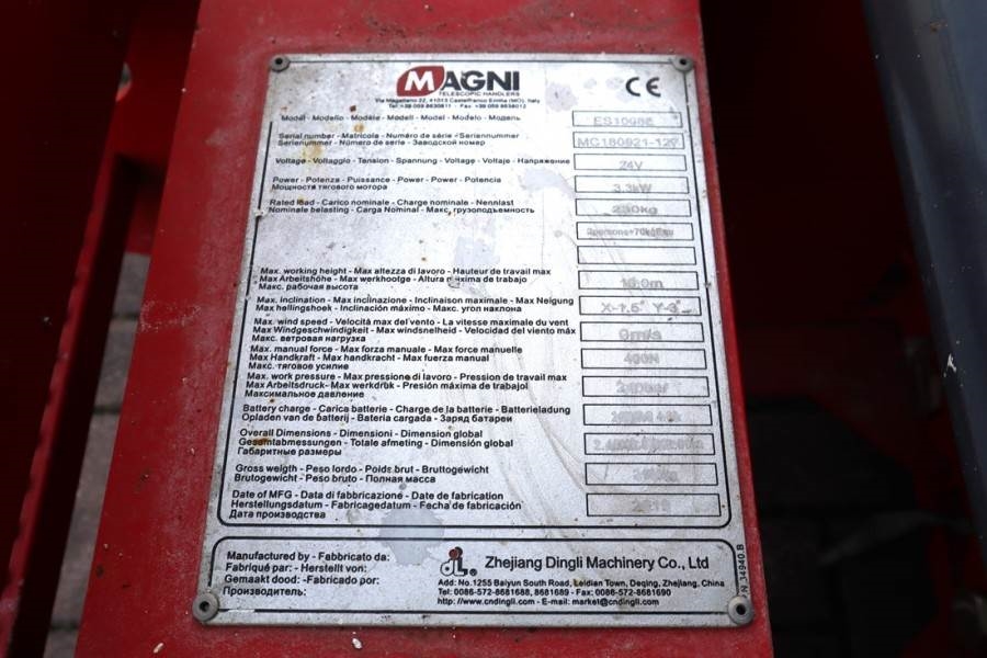 Magni ES1008E Valid inspection, *Guarantee!, Electric, 1