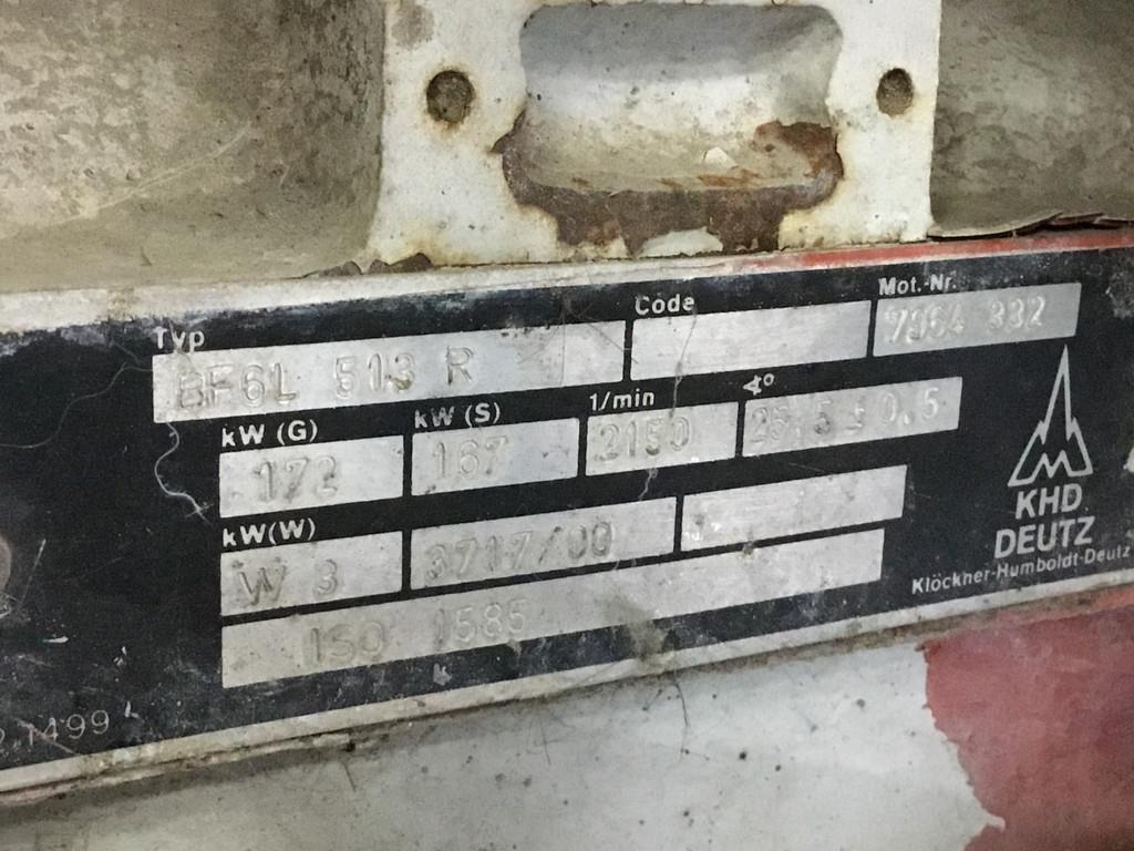 Deutz BF6L513R-141 USED