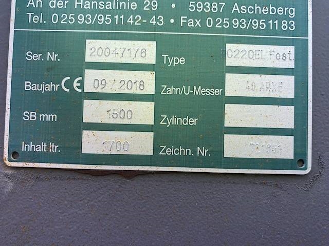 Seiler (99002533) 1.50 m Tieflöffel / bucket OQ 70/55