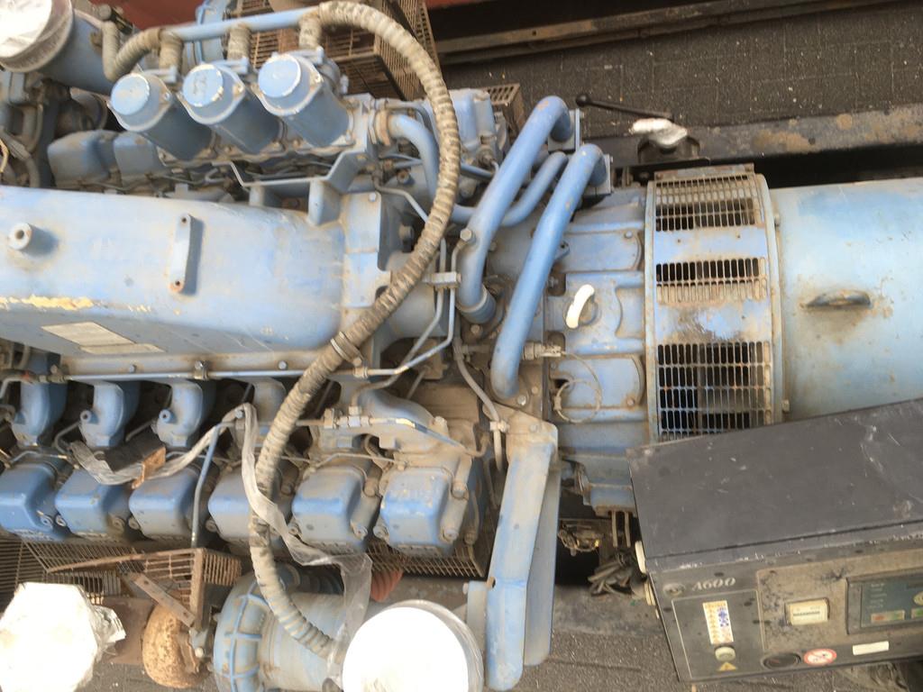 MTU LEROY-SOMER 49.1L9A C6/4 GENERATOR 825 KVA USED