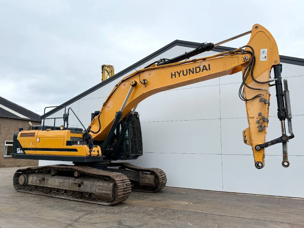 Hyundai HX380LC - Rock Quard / Hammer Lines / 360° Camera