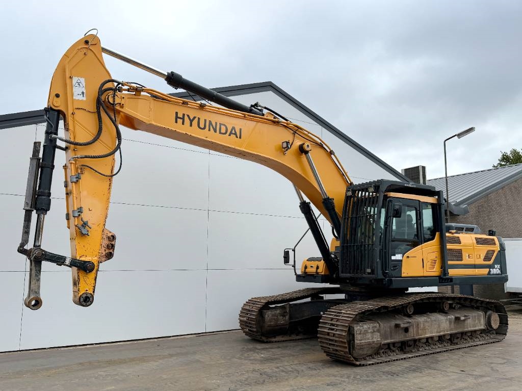Hyundai HX380LC - Rock Quard / Hammer Lines / 360° Camera