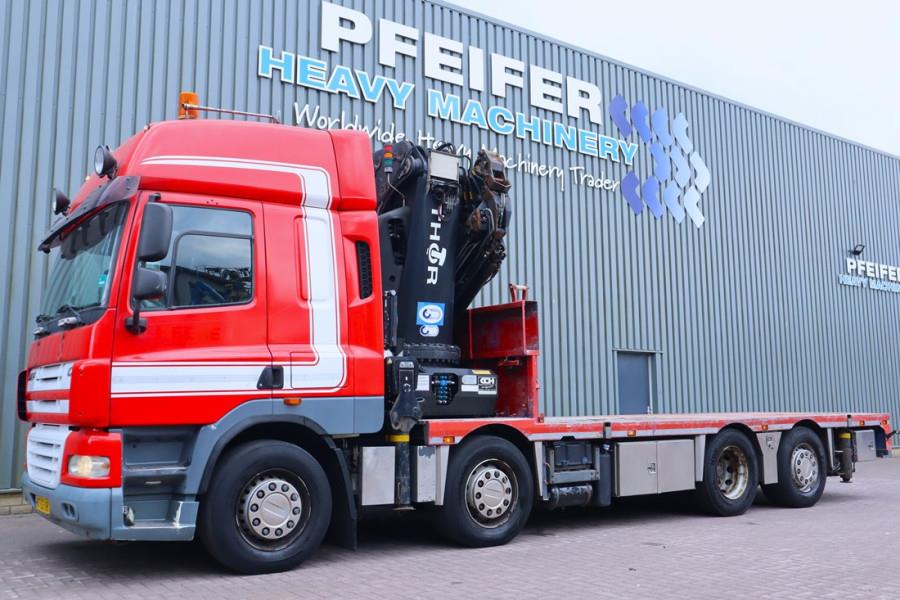 DAF CF85 With HMF 85t/m Crane Dutch Registration, HMF