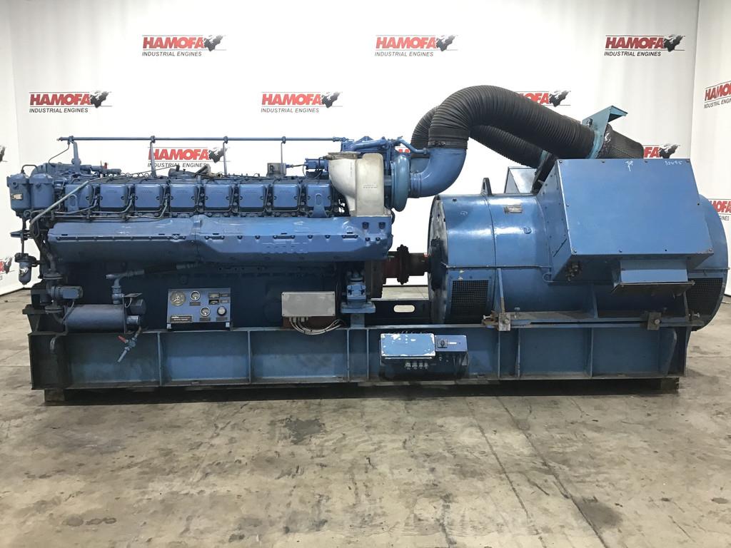 MTU 16V396 GENERATOR 1875KVA USED