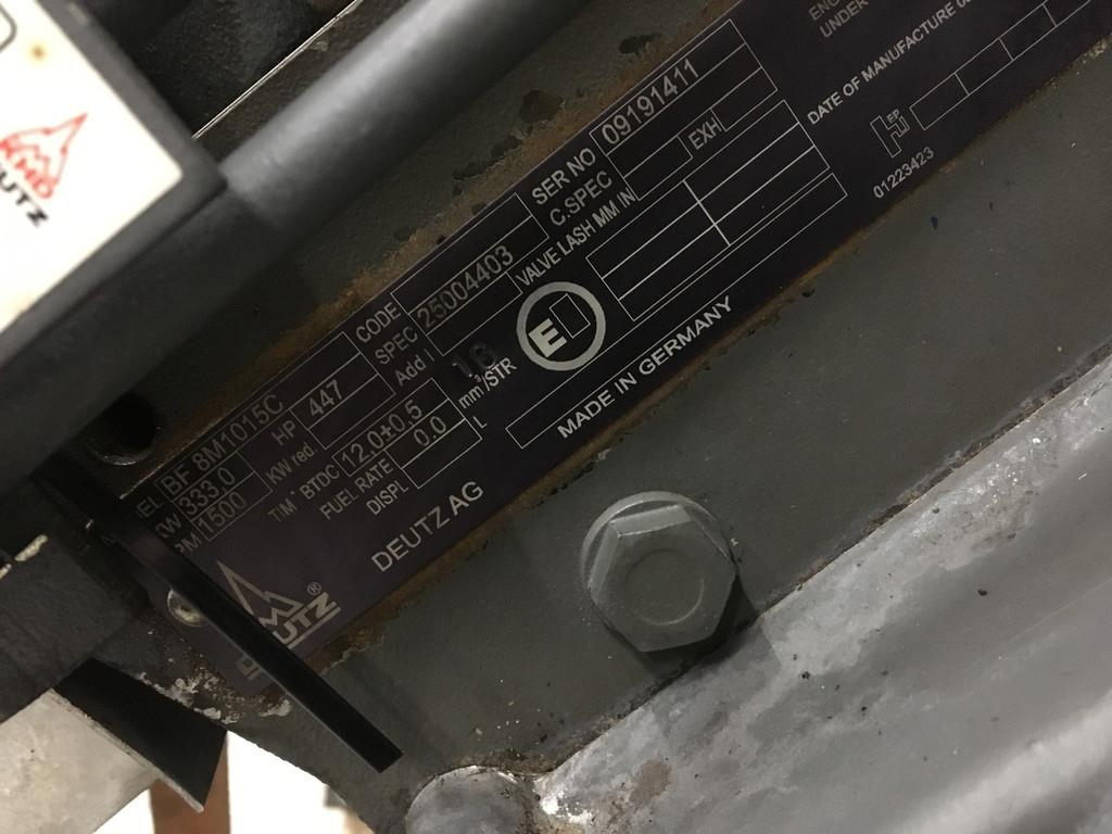 Deutz BF8M1015C USED