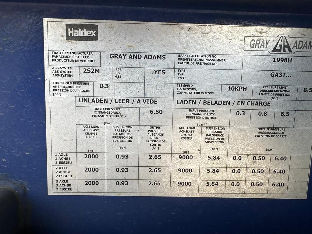 [Other] Gray and Adams Meat Hook Thermo King SLXE 400
