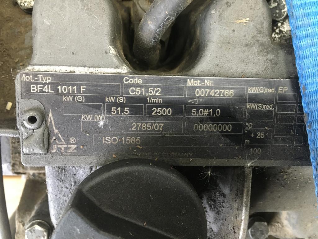 Deutz BF4L1011F USED