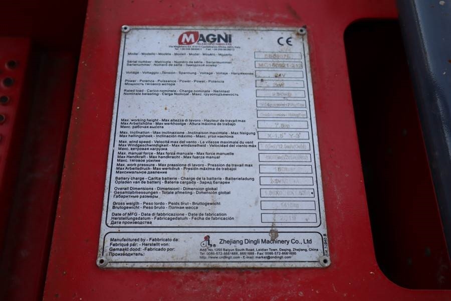 Magni ES0807E Available Directly From Stock, Electric, 7
