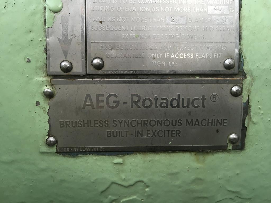 Scania DSI14.02 GENERATOR 300KVA USED