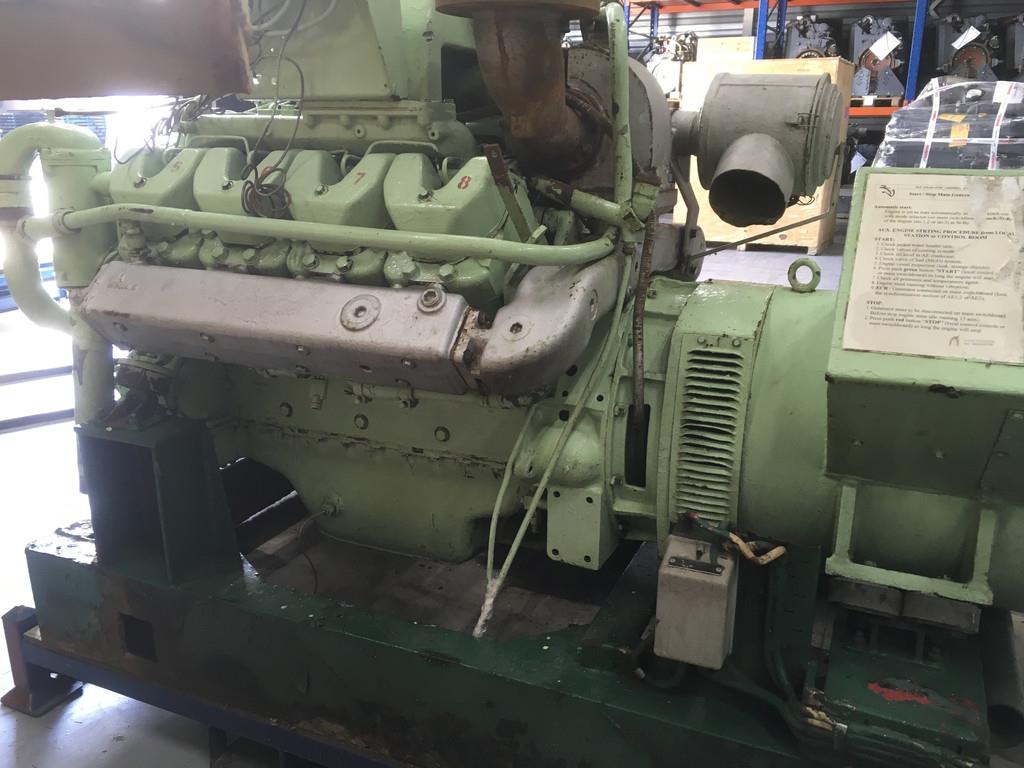 Scania DSI14.02 GENERATOR 300KVA USED