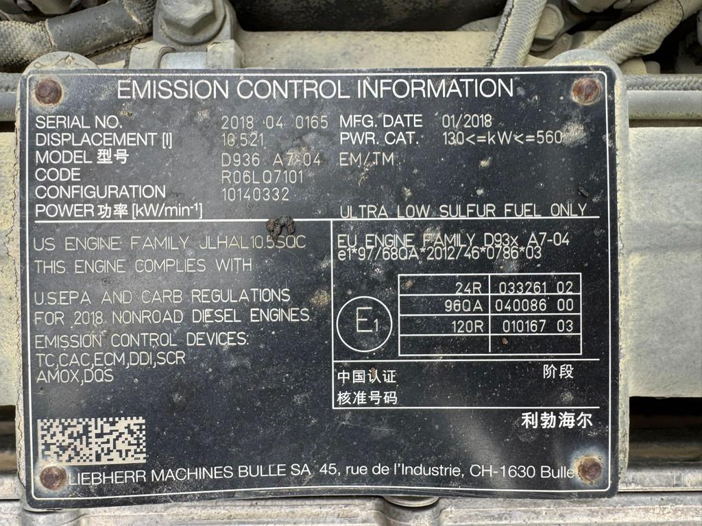 Liebherr R946 LC Hydraulic excavator