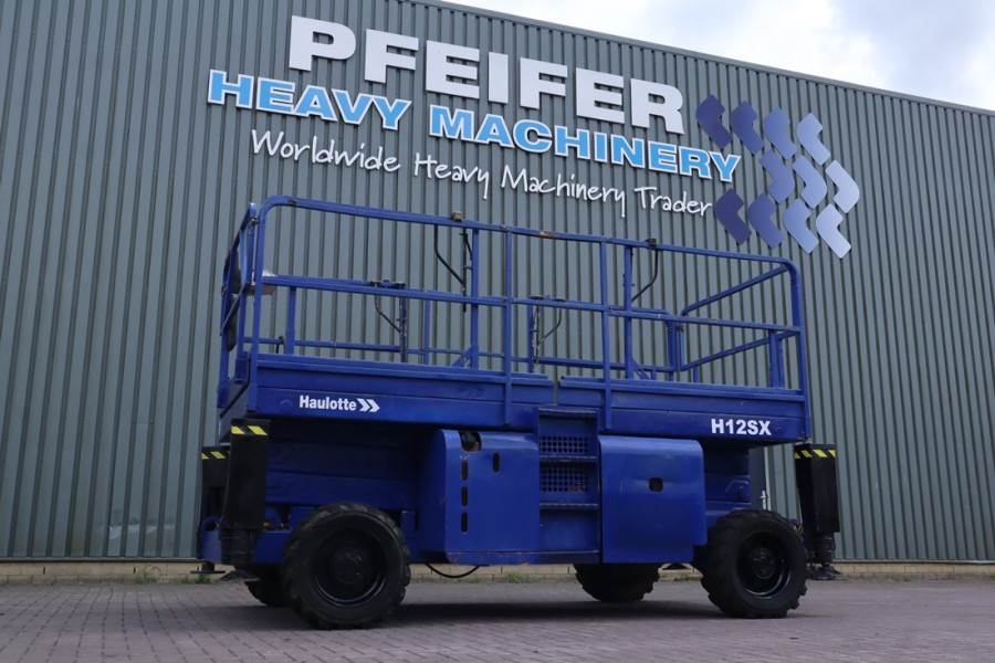 Haulotte H12SX Diesel, 4x4 Drive, 12m Working Height, 700kg