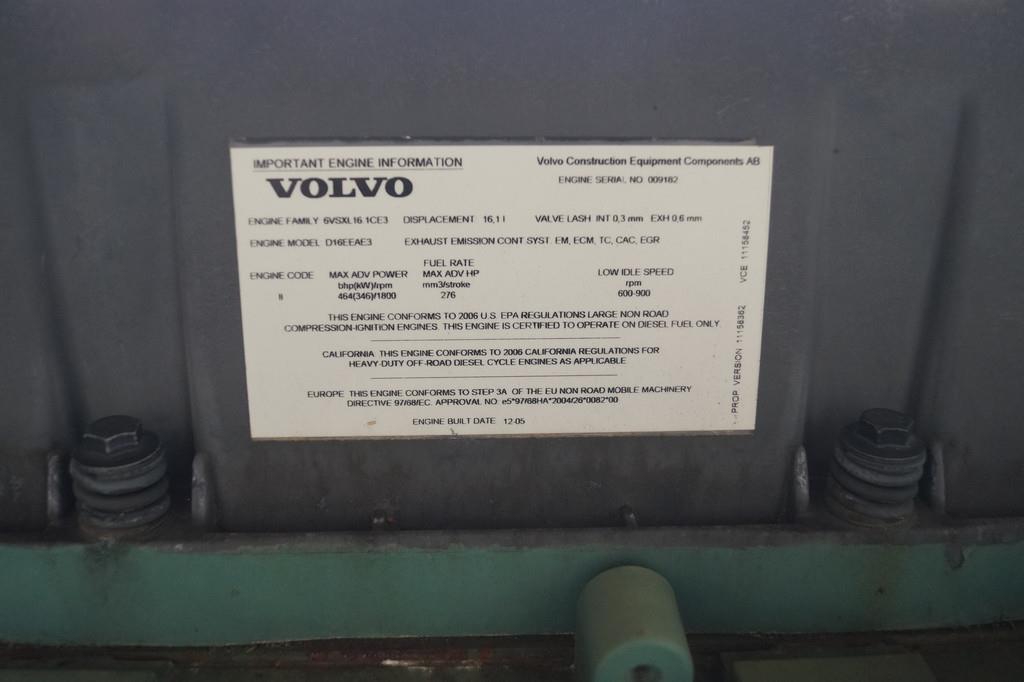 Volvo D16E EAE3 USED