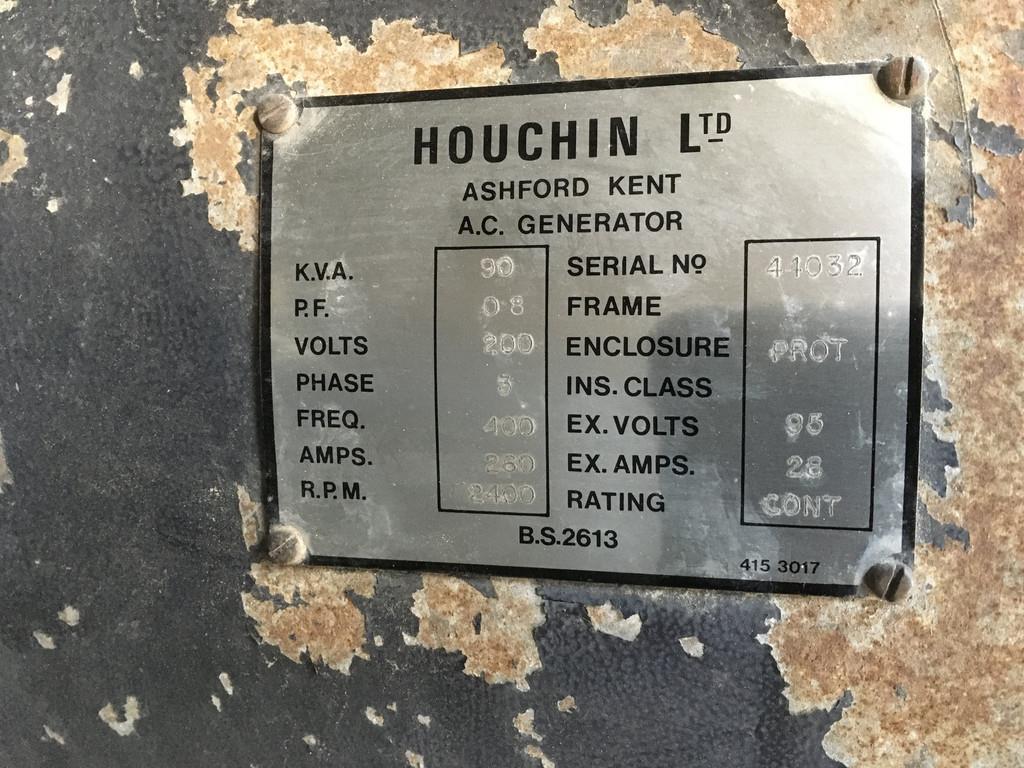 Cummins 6BT5.9 GENERATOR 90 KVA USED
