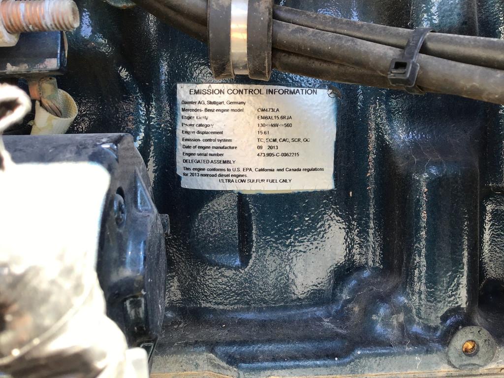 Mercedes-Benz OM473LA GENERATOR 606KVA NEW