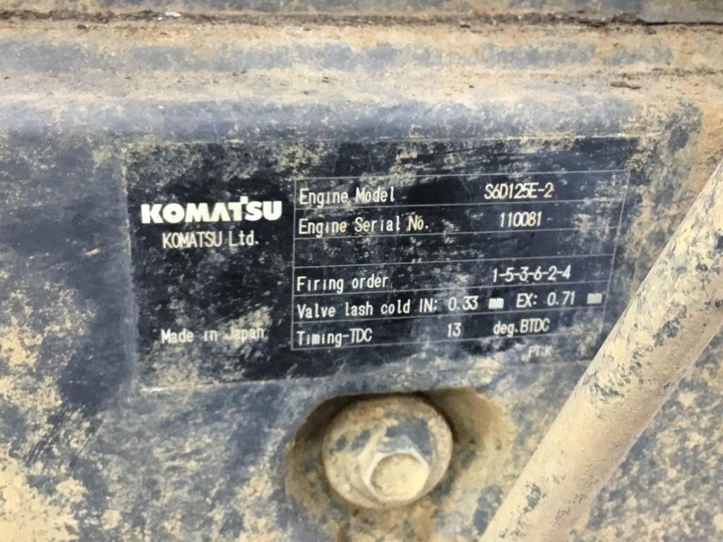 Komatsu S6D125E-2 USED