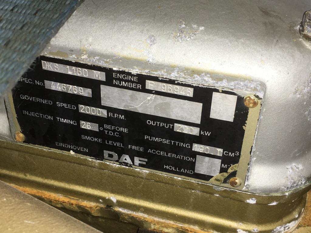 DAF DKS 1160 M USED
