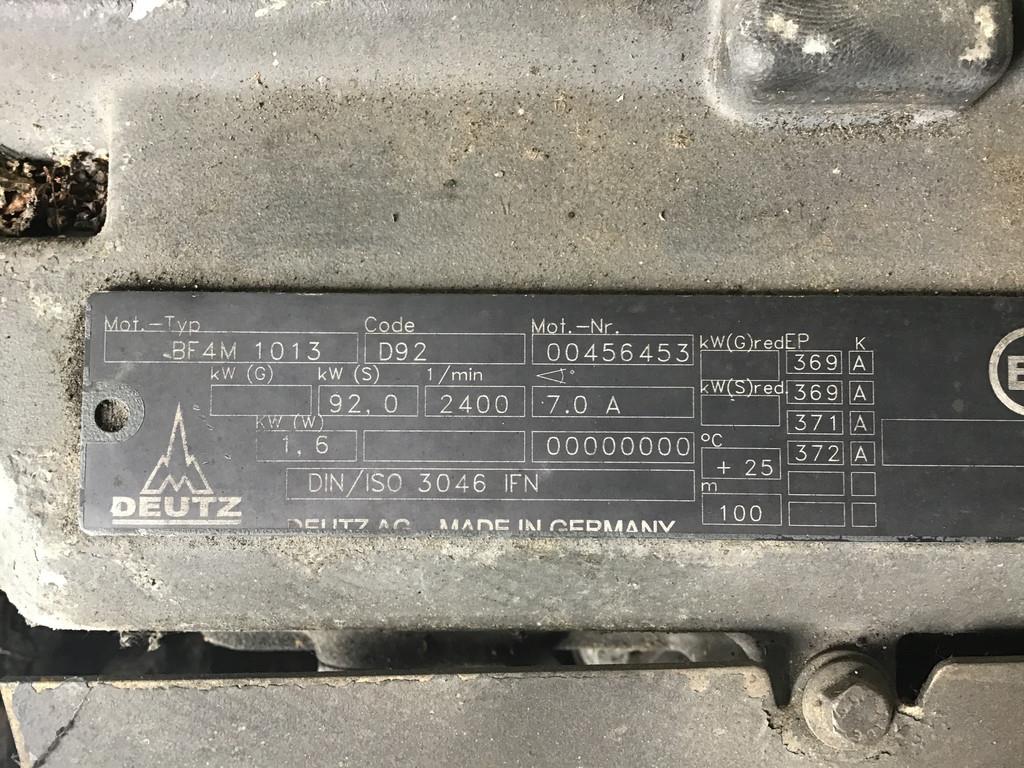 Deutz BF4M1013 RECONDITIONED