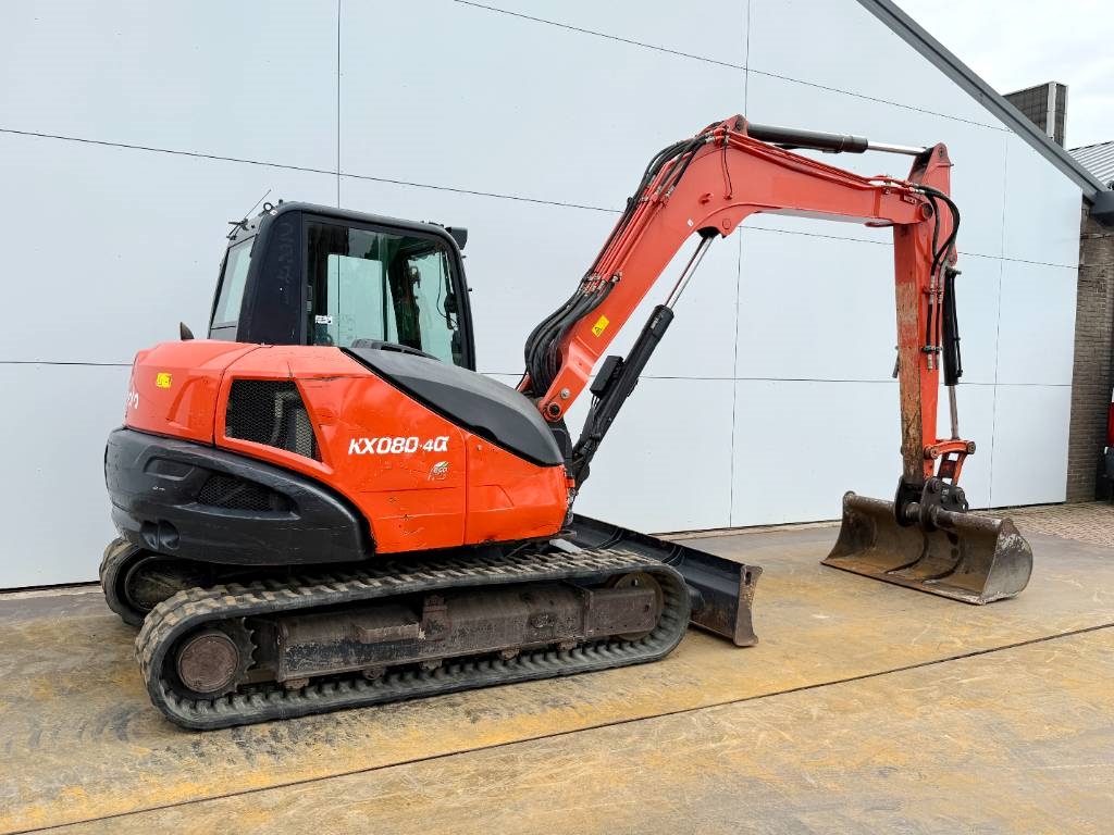 Kubota KX080-4a - 2 Units Available! Hammer Lines / Airco
