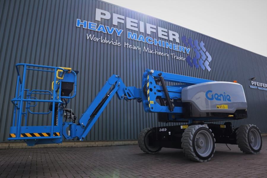 صورة ل رافعات سلة مفصلية 2023 جيني Z45-DC