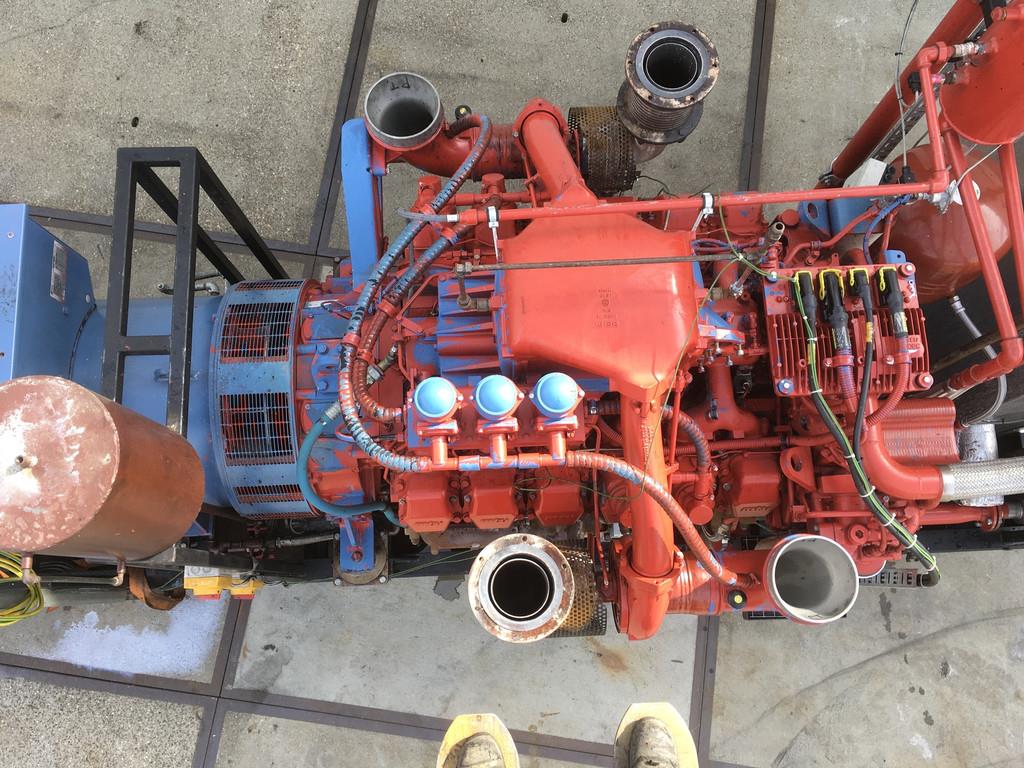 MTU 12V2000G25TB GENERATOR 625KVA USED