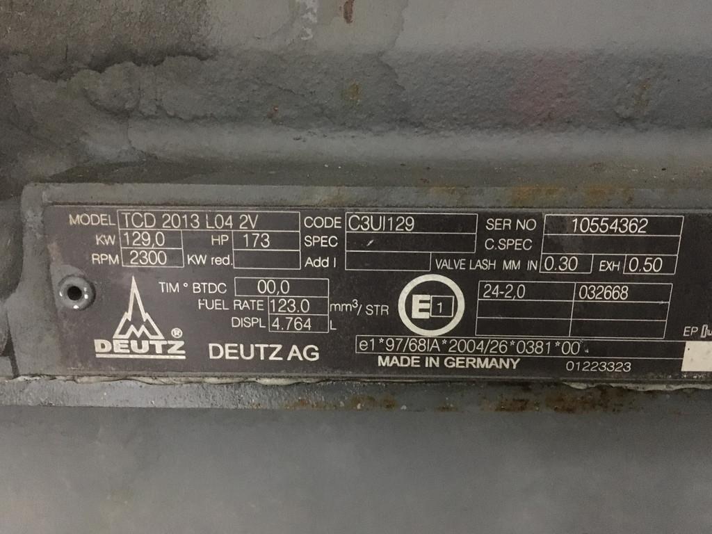 Deutz TCD2013L04 2V USED