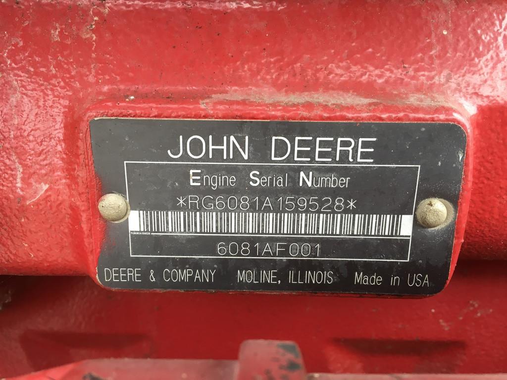 John Deere 6081AF001 POMP 568 M³/H USED