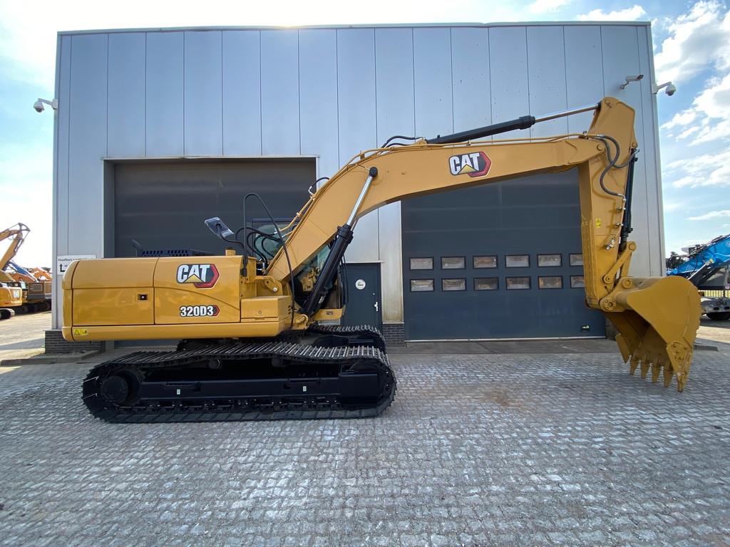 CAT 320D3 - NEW / bucket with teeth / hammerlines