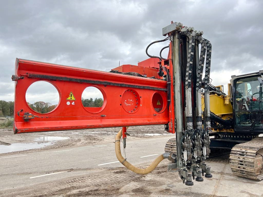 CAT 329D + Wimmer Jura Luna 3.100 Surface Drill Rig