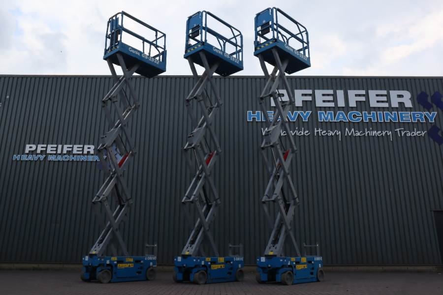 Genie GS1932 E-Drive Several In Stock, 8m Working Height