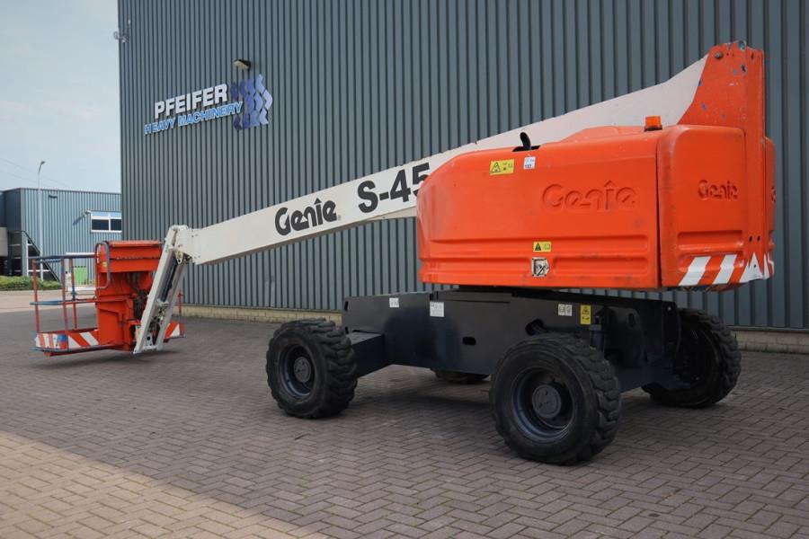 Genie S45 Valid inspection, Diesel, 4x4 Drive, 15.72 m W