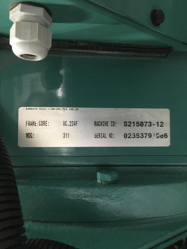 Cummins 4BT3.9-G4 GENERATOR 70 KVA USED