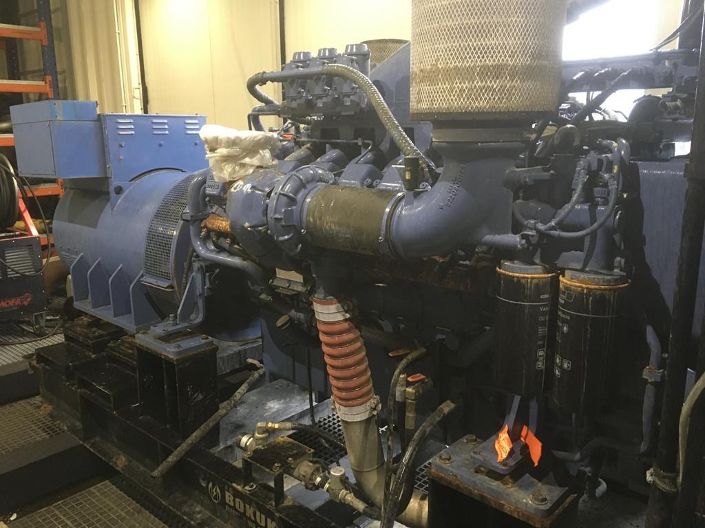 MTU 16V2000 GENERATOR 1250KVA USED
