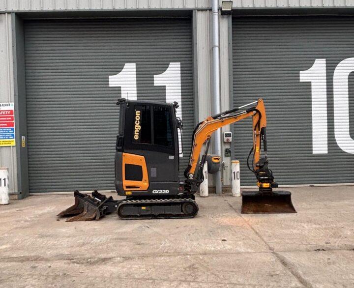 CASE CX22D Engcon